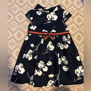 NWT Janie and Jack navy floral dress